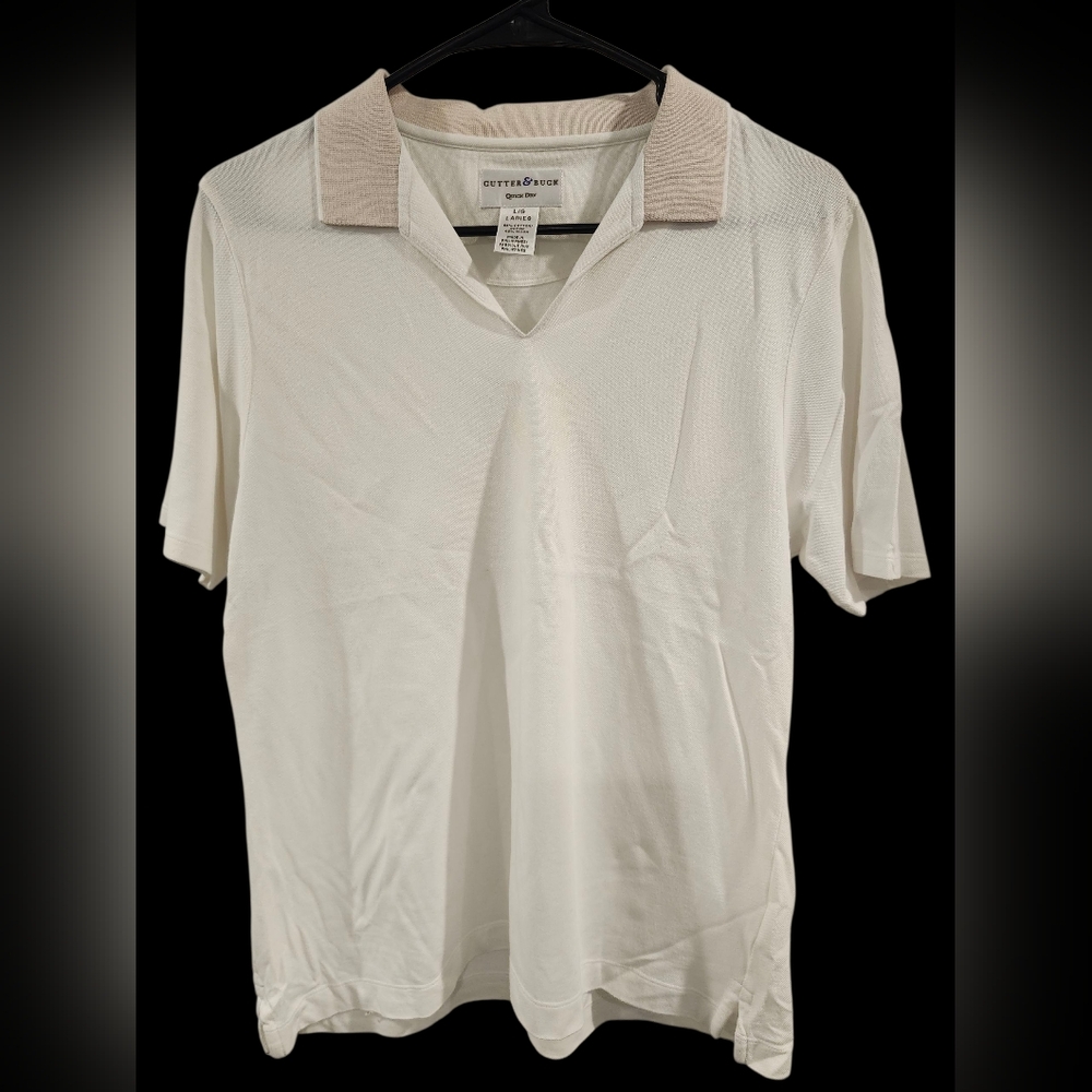 Cutter & Buck Women's Cream Polo Shirt
